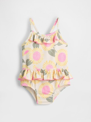 Baby & Toddler Sunflower Swim One-Piece | Gap (US)