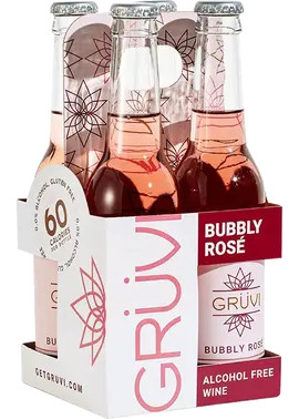 Gruvi Non-Alcoholic Bubbly Rose | Total Wine