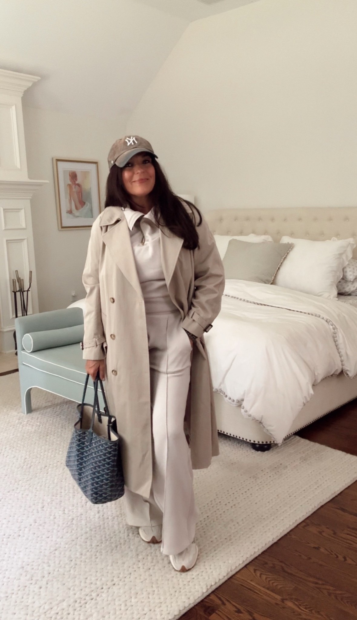 The most comfortable travel set! London travel outfit. Travel matching set