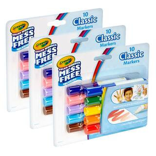 Crayola® Color Wonder Mess Free Classic Mini Markers, 3 Packs of 10 | Michaels® | Michaels Stores