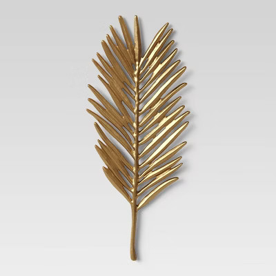 Leaf Wall Decor Light Gold - Opalhouse™ | Target
