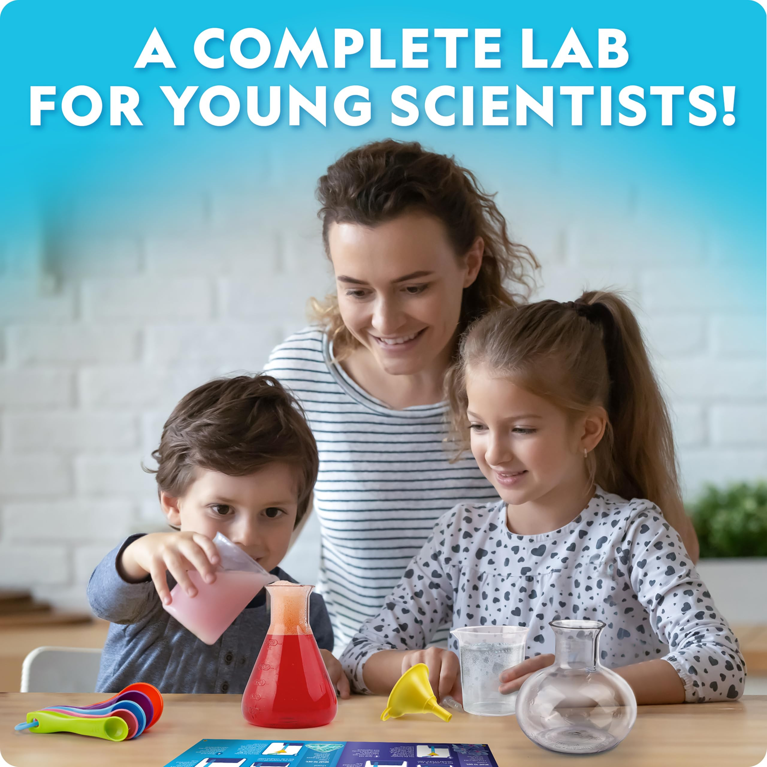 National Geographic Kids Junior Chemistry Set - Complete Early Learning Lab Kit with 50 Science E... | Amazon (US)