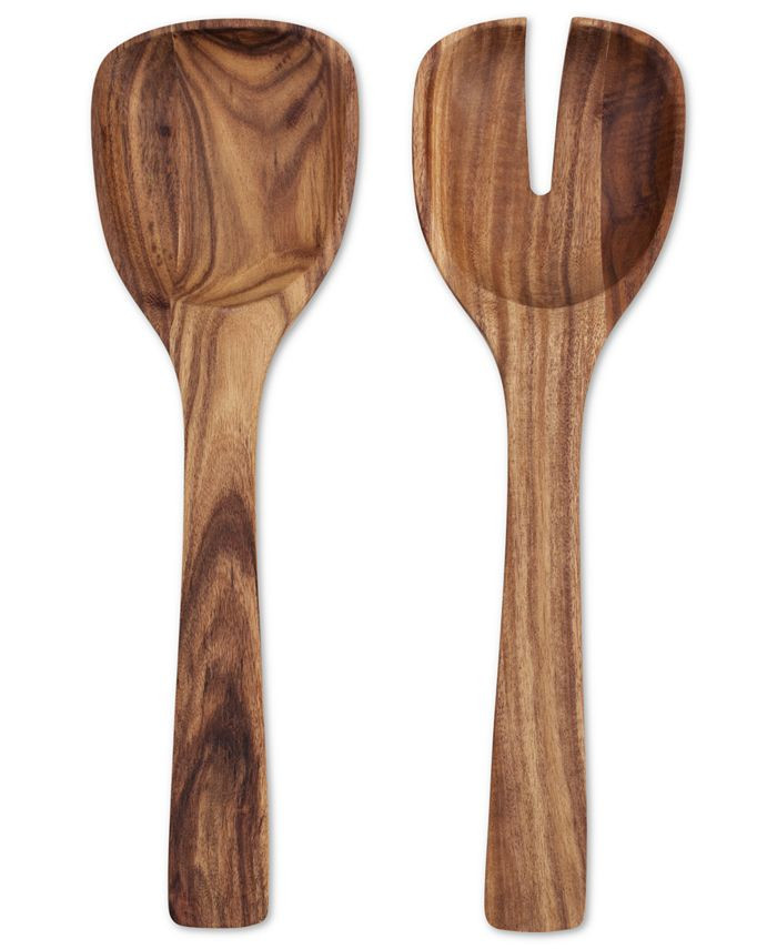Villeroy & Boch Artesano Acacia Wood Salad Server Set & Reviews - Flatware - Dining - Macy's | Macys (US)