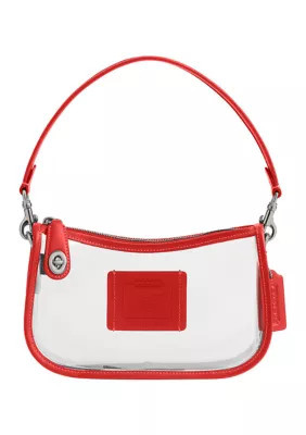 COACH Stadium Swinger Bag, Red | Belk