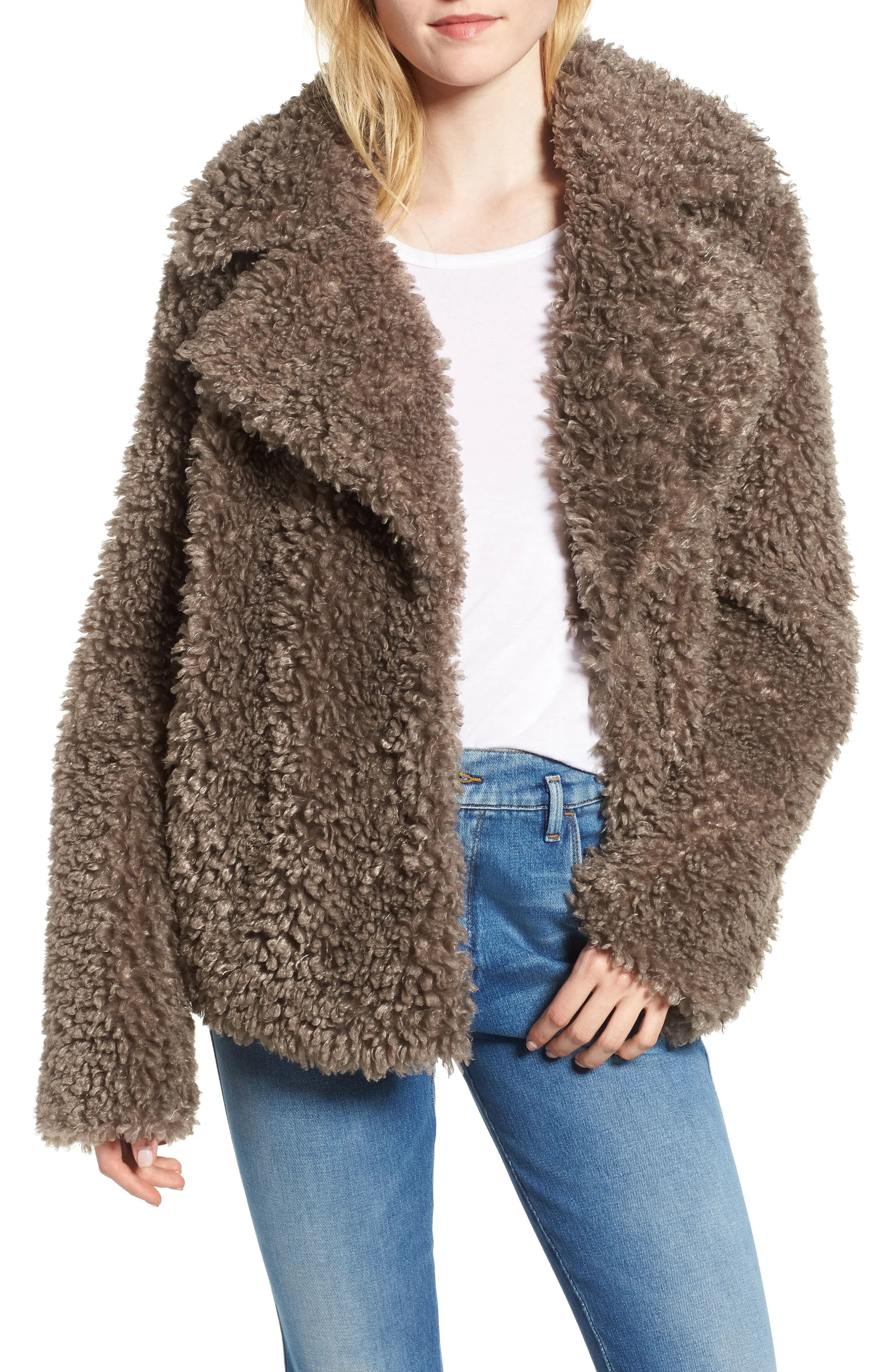 kensie Faux Fur Jacket | Nordstrom