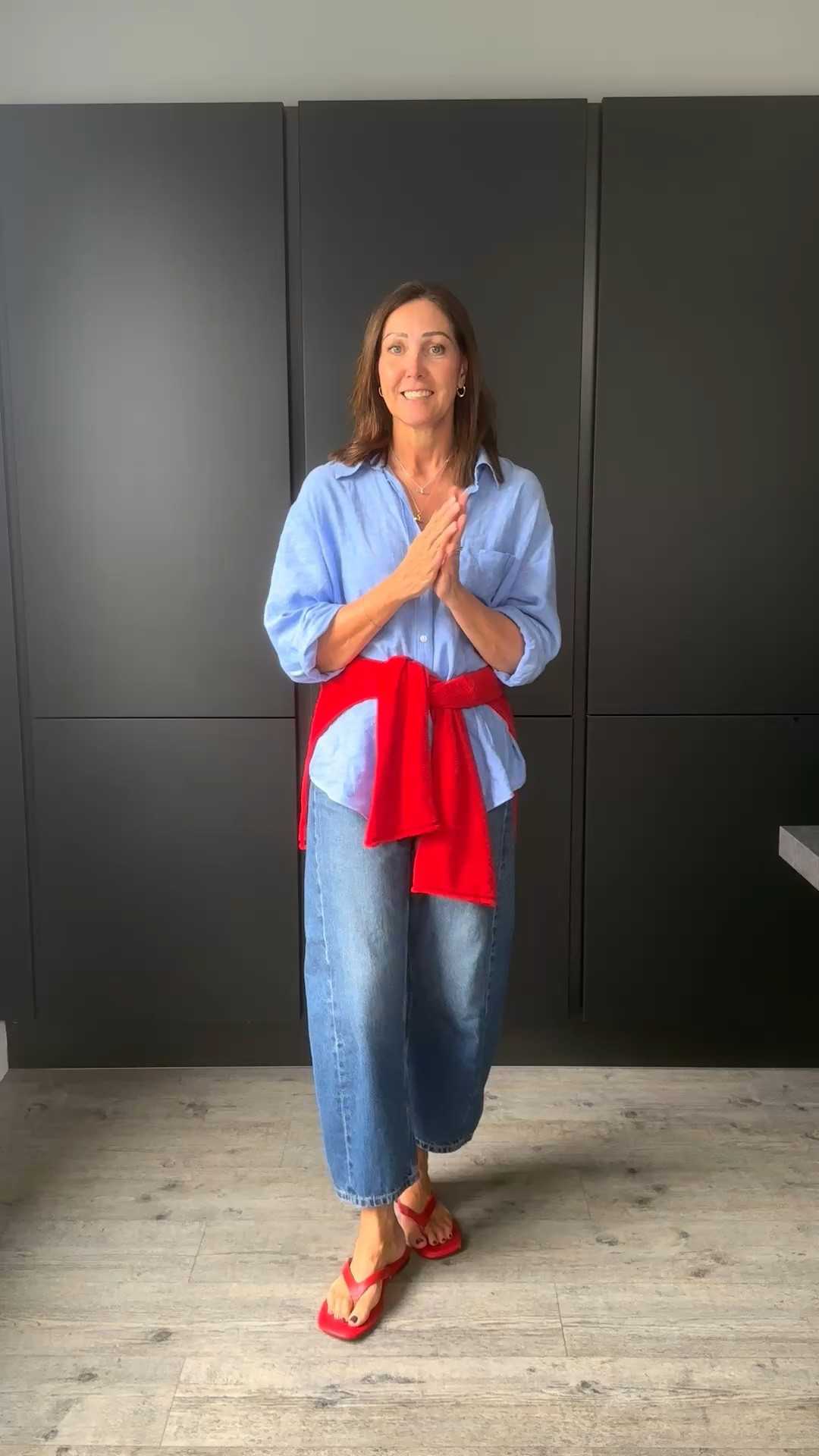 A simple OOTD. I’ve been seeing this colour combo a lot recently so I thought I’d give it a whirl x
I’m in 10 SHORT jeans and a M jumper xx

#LTKuk #LTKsummer #LTKover50style