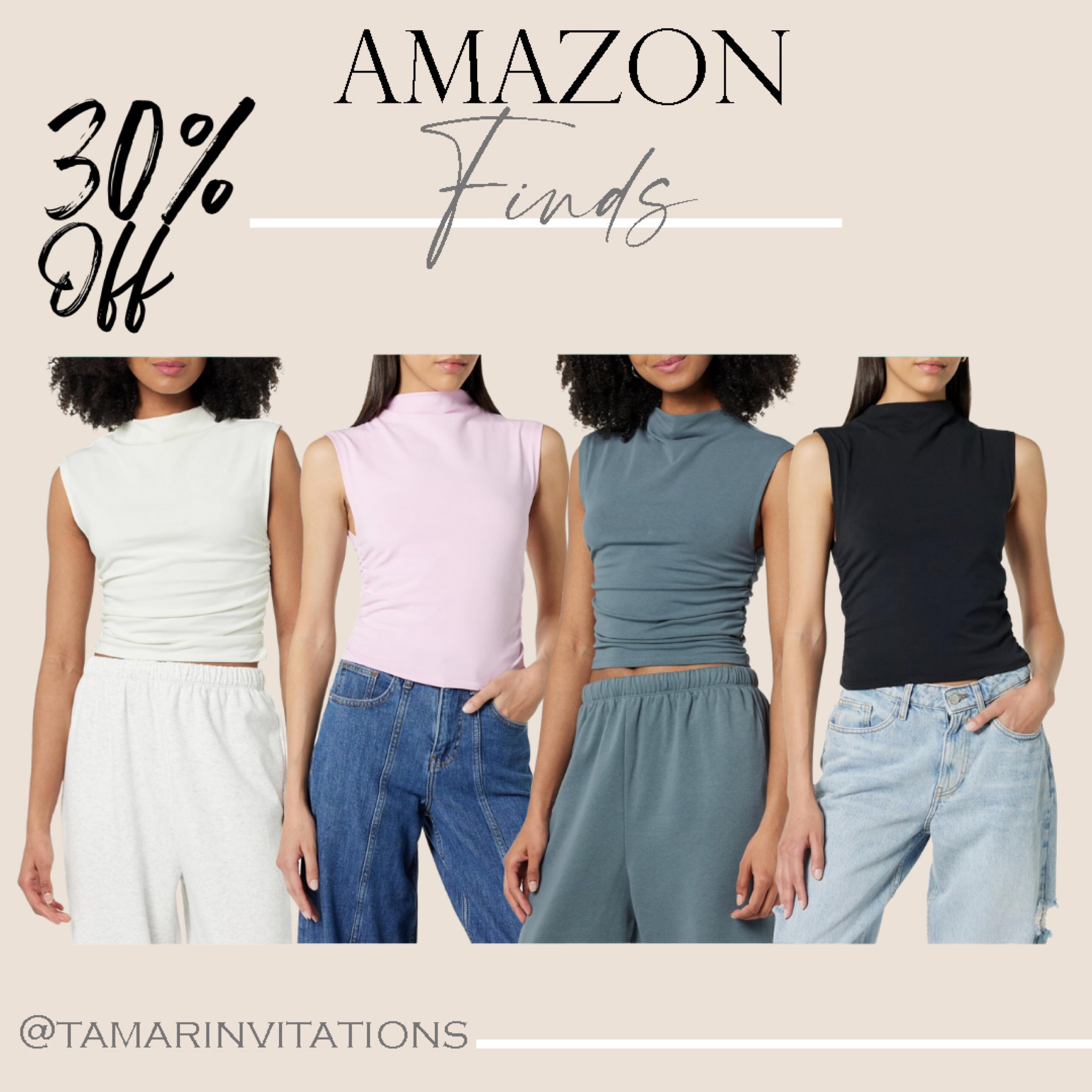 #Amazon finds! Sleeveless ruched top 30% off!

#amazonfashion #amazonfinds #primeday 

#LTKFindsUnder50 #LTKSummerSales #LTKSaleAlert