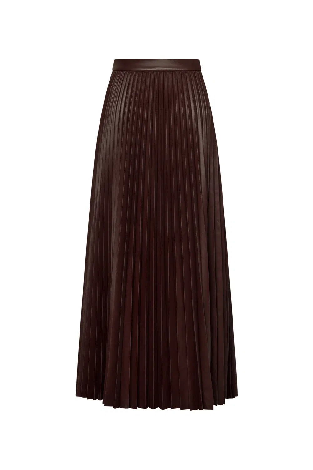 Mari Pleated Skirt in Vegan Leather | Fabrique