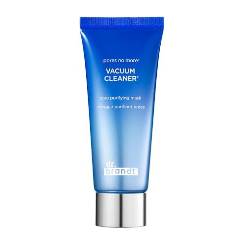 Dr. Brandt Pores No More Vacuum Cleaner - Pore-Purifying Mask Unclogs and Shrinks Pores, Absorbs Excess Oil to Visibly Reduce Shine - 1 oz / 30 g | Amazon (US)
