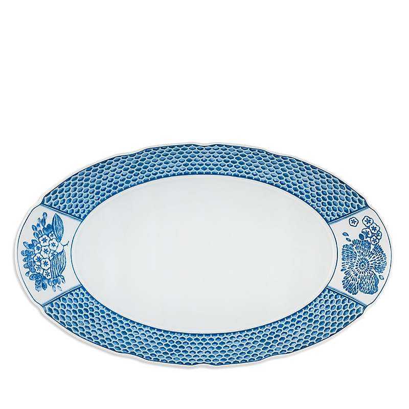 Vista Alegre Coralina Blue Oval Platter - 100% Exclusive | Bloomingdale's (US)