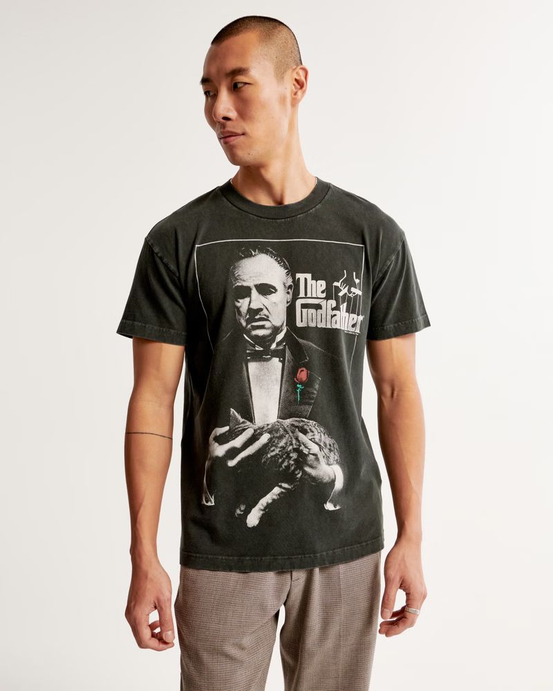 Men's The Godfather Graphic Tee | Men's Tops | Abercrombie.com | Abercrombie & Fitch (US)