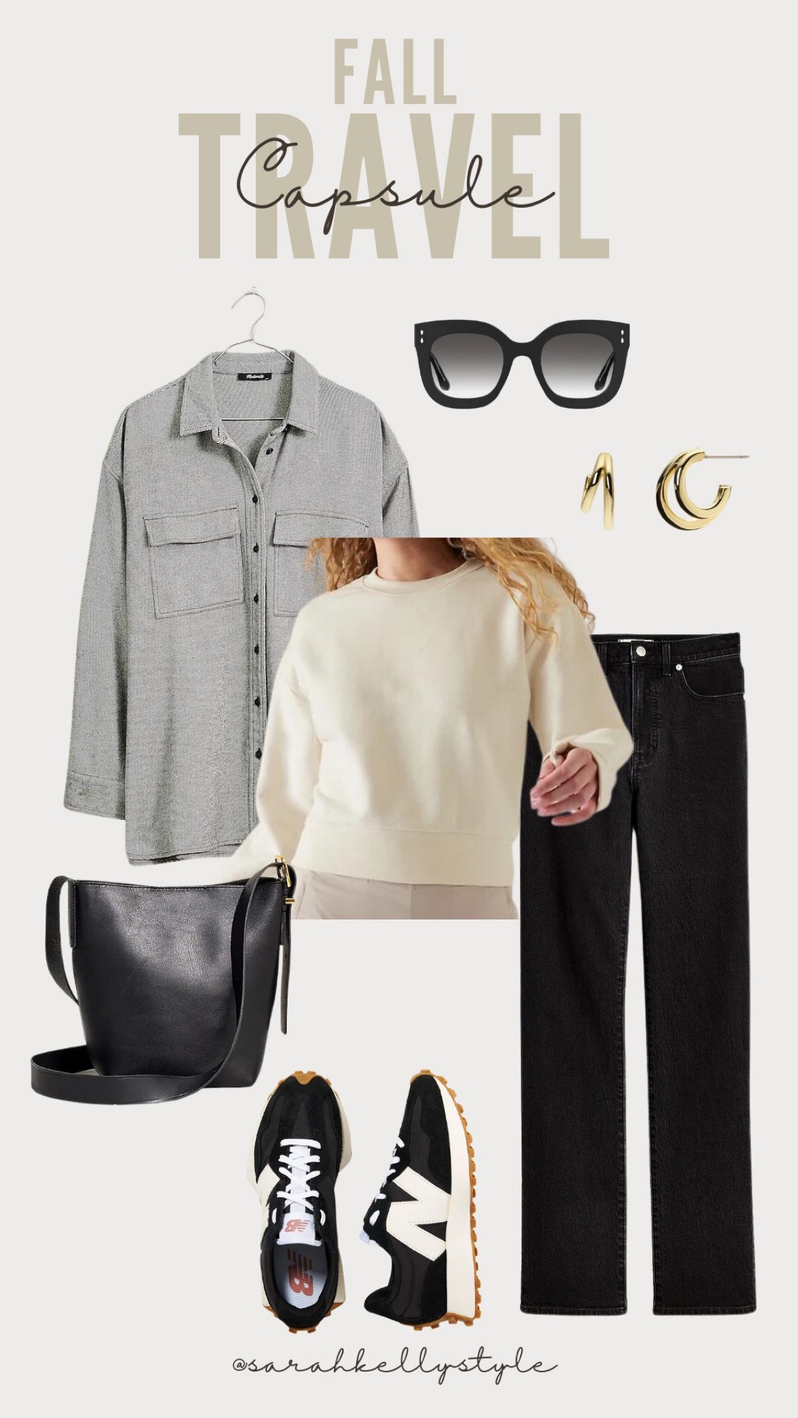 Fall travel capsule, travel outfits, holiday travel essentials, fall outfit, Sarah Kelly Style

#LTKstyletip #LTKSeasonal #LTKtravel