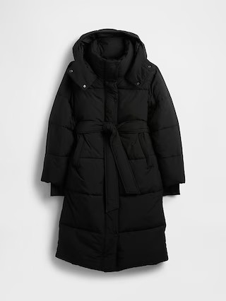 Belted Long Puffer Coat | Gap (US)