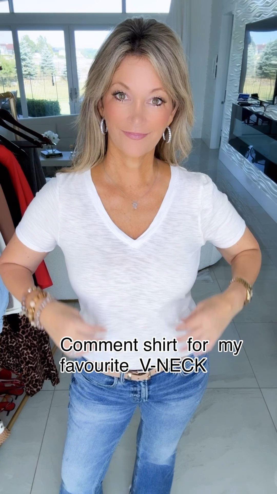 My favourite V -neck t shirt!!! 

#LTKOver40 #LTKStyleTip #LTKFindsUnder50