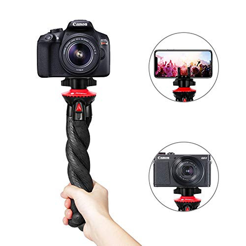 Camera Tripod, Fotopro Flexible Tripod, Tripods for Phone with Phone Clip for iPhone Xs Max, Sams... | Amazon (US)
