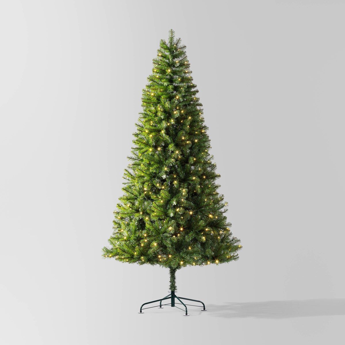 7.5' Pre-lit LED Alberta Spruce Artificial Christmas Tree Warm White Lights - Wondershop™ | Target