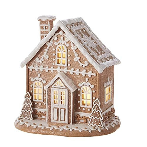 RAZ Imports 2022 Holiday in Provence 12" Lighted Gingerbread House | Amazon (US)
