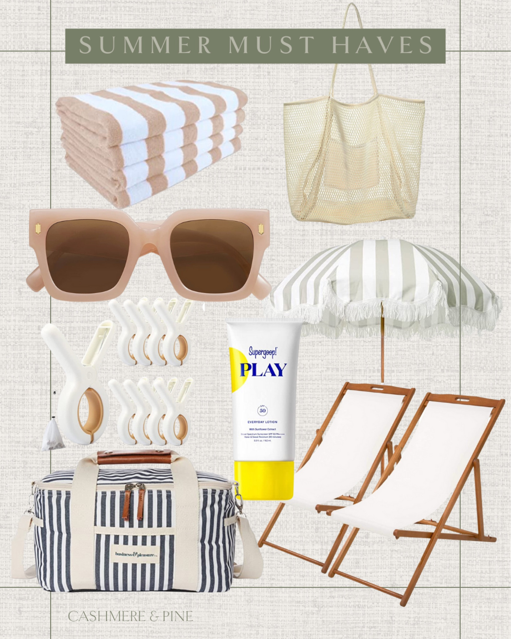 Ready for the beach?  Here are some of my summer must haves. 

Summer 2023, spring 2023, beach, pool, water days, sunscreen, warm weather favorites, coolers, beach towels, towel clips, umbrella, beach bag, cooler tote Amazon favorites, affordable Amazon finds 

#LTKunder50 #LTKSeasonal #LTKfamily