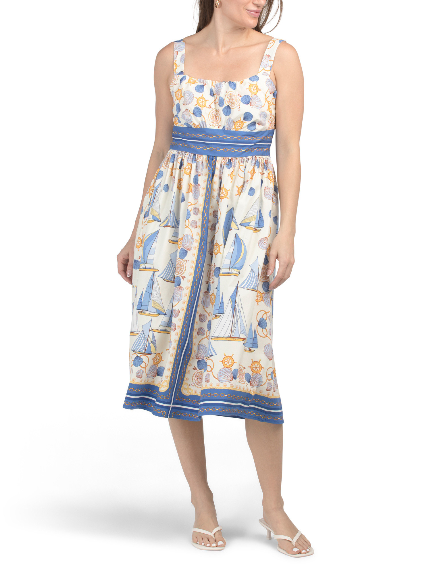 Sailboat Midi Dress | Casual Dresses  | Marshalls | Marshalls
