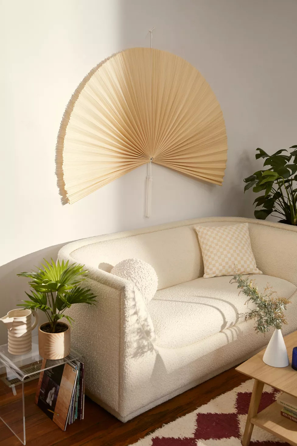 Palmera Fan Floating Headboard | Urban Outfitters (US and RoW)