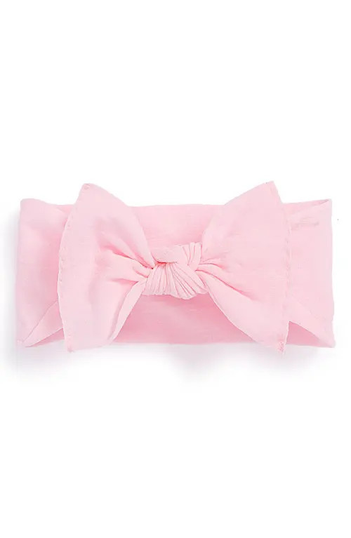 Baby Bling Knotted Bow Headband in Pink at Nordstrom | Nordstrom