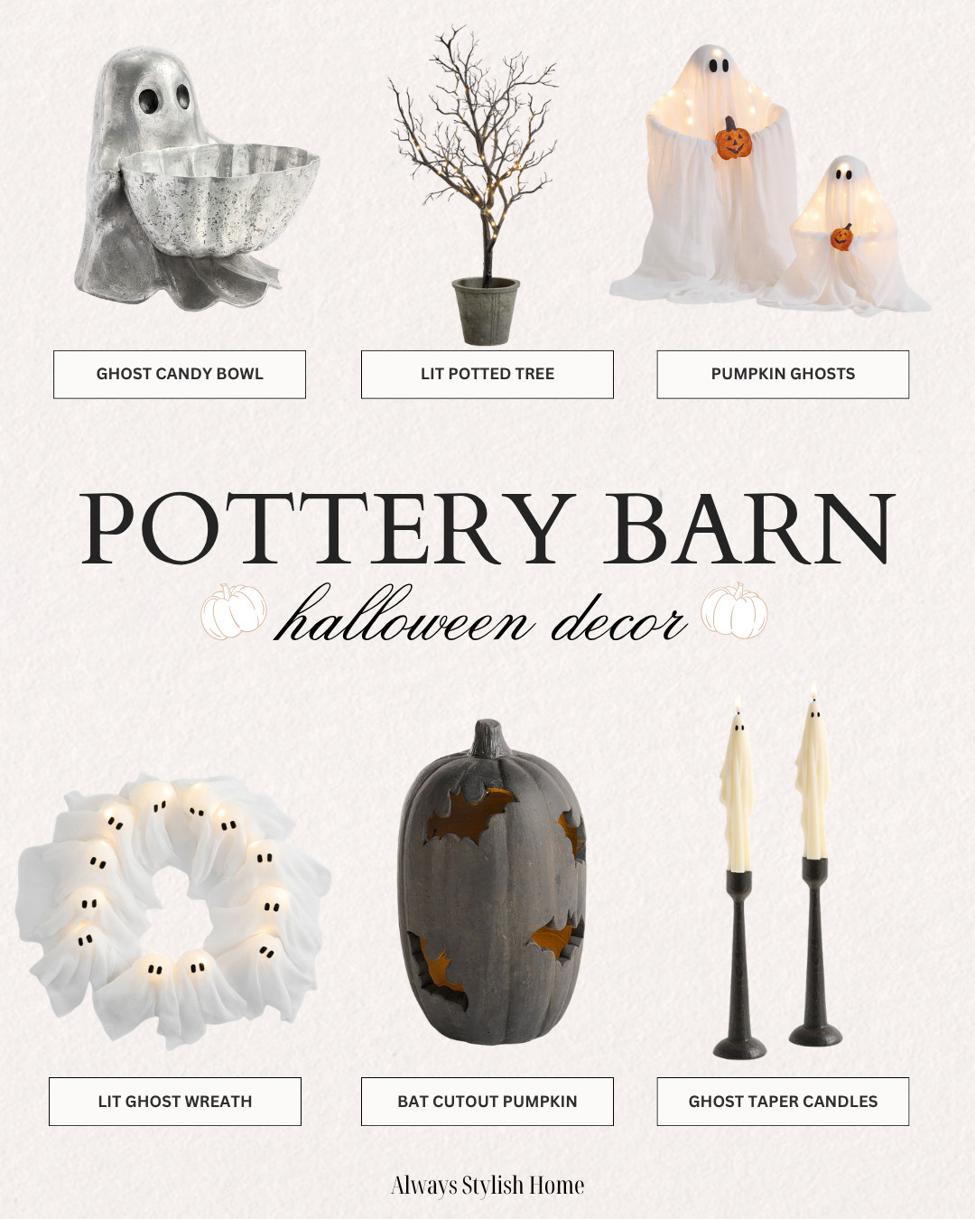 New Pottery Barn Halloween collection 🎃 #halloween2026 #halloween #halloweendecor #halloweenfinds

#LTKSeasonal#LTKHome#LTKSaleAlert 

 #LTKSeasonal #LTKHome