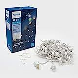 PHILIPS 150LT LED Warm White Twinkling Faceted Mini Icicle Lights | Amazon (US)