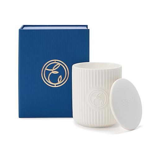 ESPA Winter Spice Candle 240g | Luxury Christmas Aromatherapy with Orange, Cinnamon, Clove & Ginger | Hand-Poured Natural Wax, Limited Edition Gift with Up to 60-hours Burn Time | Amazon (US)