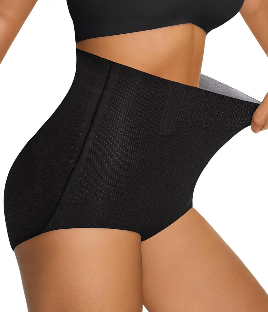 LUCKMEEY Tummy Control Shapewear Underwear for Women Seamless Girdle Butt Lifting Body Shaper Com... | Amazon (US)