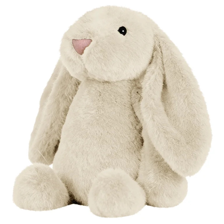 Kiewfjdk Soft Easter Bunny Plush Toy - Cute Stuffed Rabbit Animal | Fluffy Long-Ear Bunny for Kid... | Walmart (US)