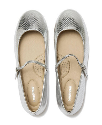 Women's Classic Metallic Mary Jane Flats | Macy's