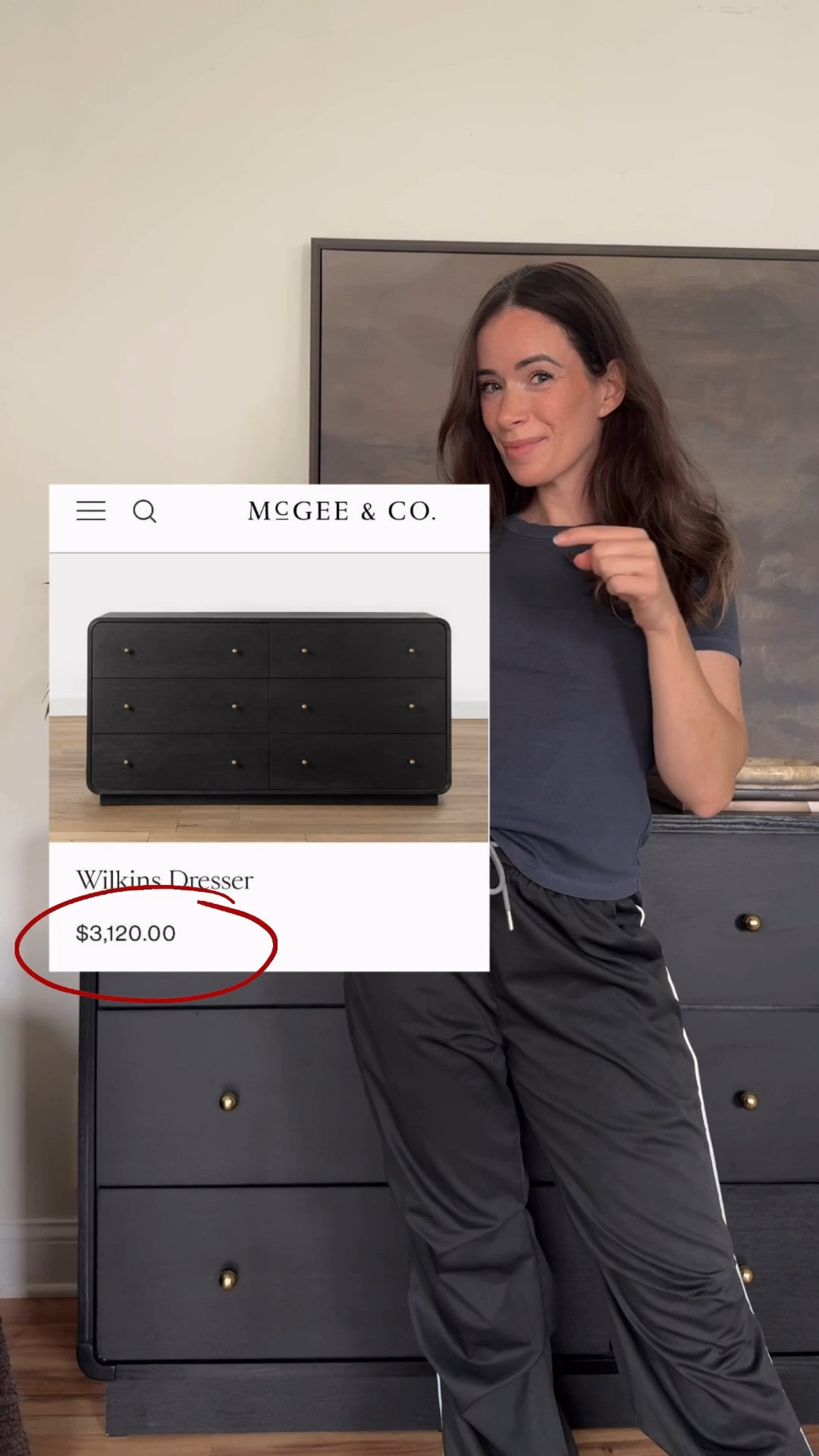 McGee & co dupe, bedroom dresser, bedroom furniture, black dresser, guest bedroom, primary bedroom

#LTKHome
