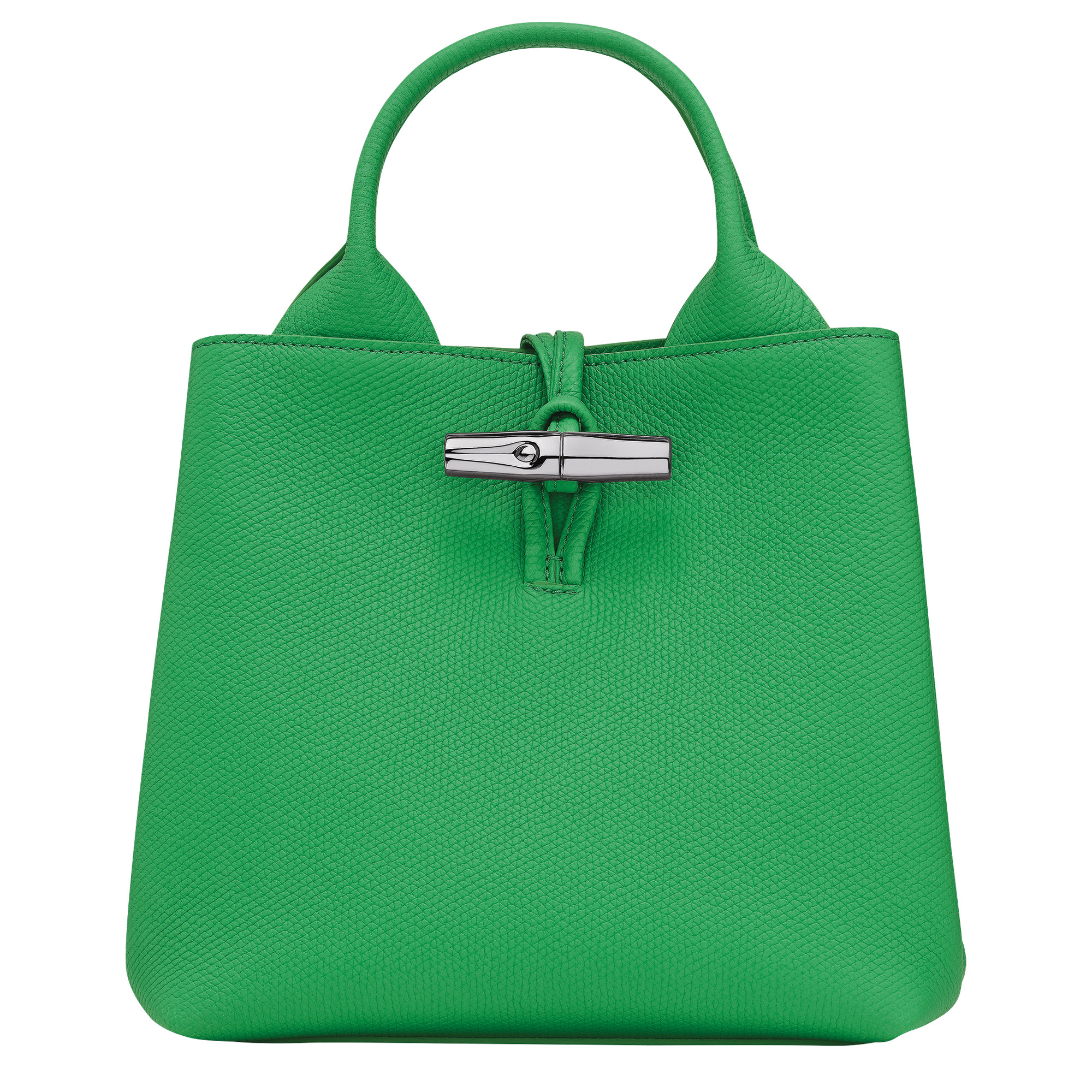 Le Roseau S Handbag Spring Green - Leather | Longchamp US | Longchamp