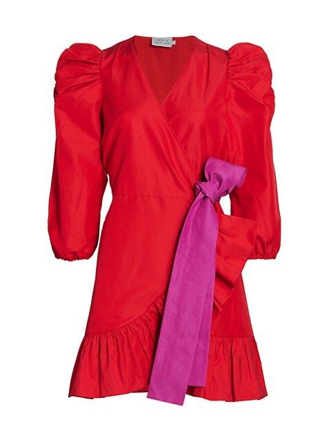 Sasha Puff-Sleeve Dress | Saks Fifth Avenue