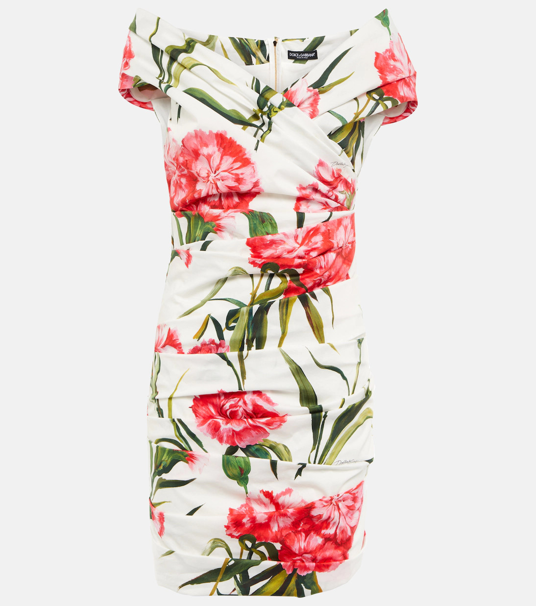 Floral cotton poplin minidress | Mytheresa (US/CA)