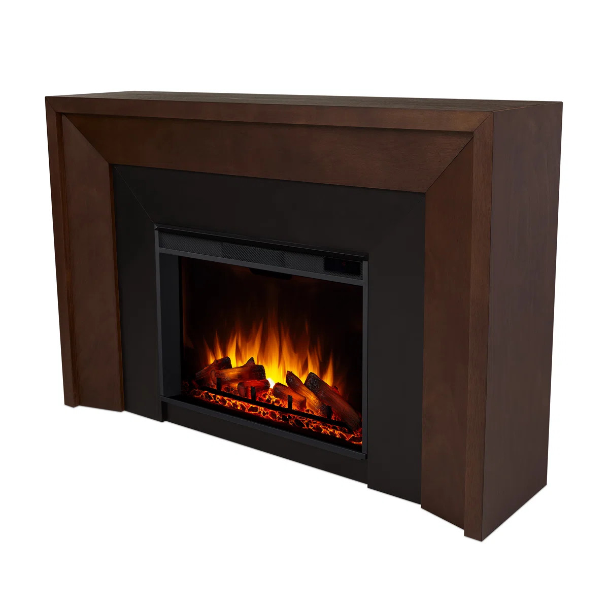 Brooks 64" Grand Electric Fireplace by Real Flame | Wayfair North America