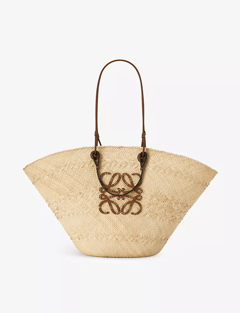 rive gauche tote bag in raffia and … curated on LTK