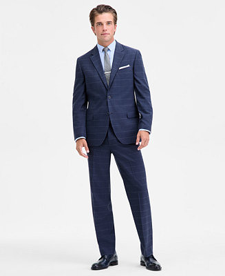 Men's Modern-Fit Stretch Fall Suit | Macy's