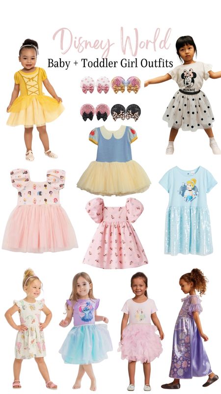 Disney World Baby and Toddler Girl Outfits! 

Spring outfits, tulle dress, tutu dress, costume dress, princess dresses, Minnie mouse puff sleeve dress. 

#LTKbaby #LTKkids #LTKsalealert