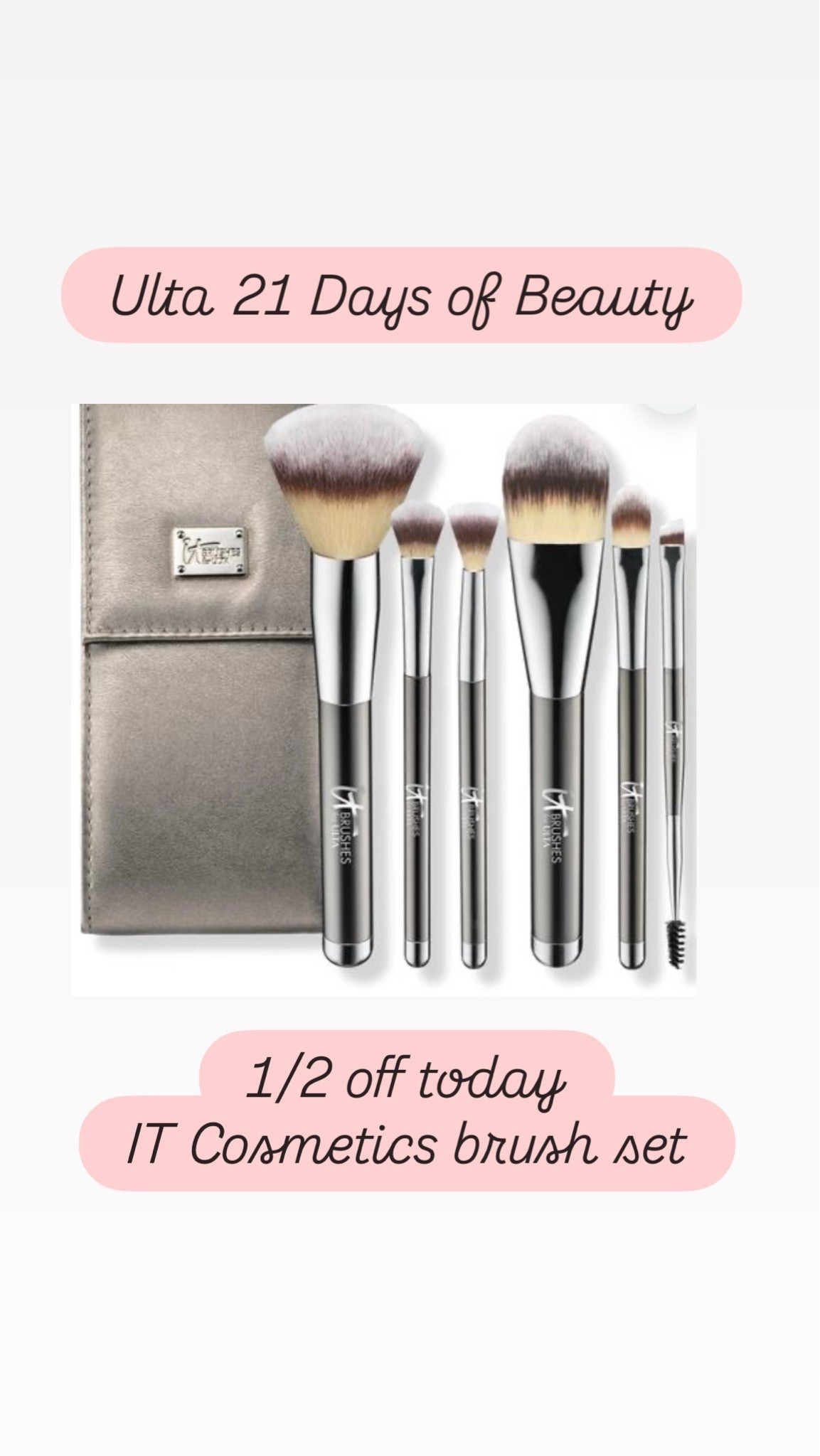 @ulta beauty’s 21 days of beauty sale is ON! #makeupbrushes #beautytools

#LTKOver40 #LTKSaleAlert #LTKBeauty