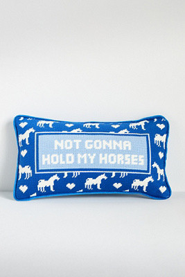 Furbish Studio Petite Needlepoint Pillow | Anthropologie (US)