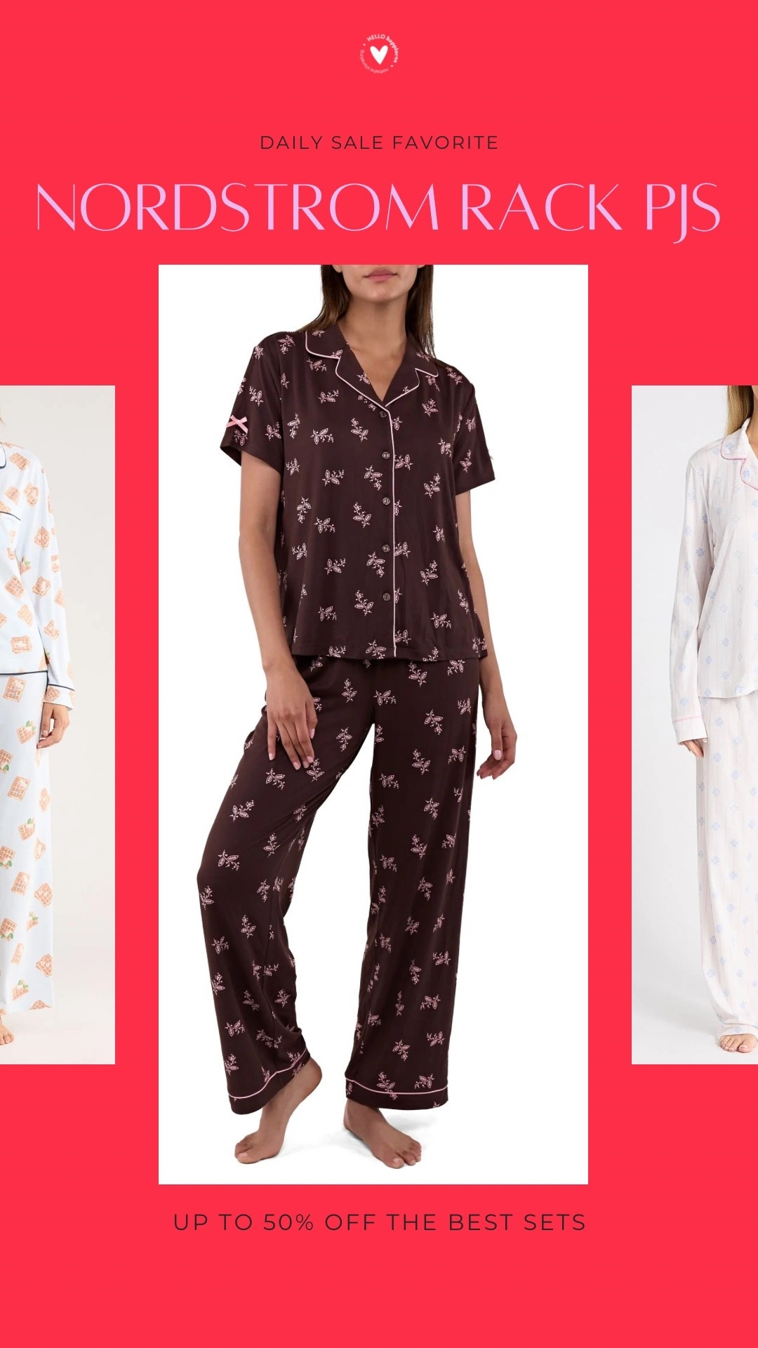 Calling all pajama lovers!!! The CUTEST sets are up to 50% off at Nordstrom Rack 🤎 Stocking up on cozy sets for fall + gifting season!

#LTKgrwm #LTKselfcare #LTKSaleAlert