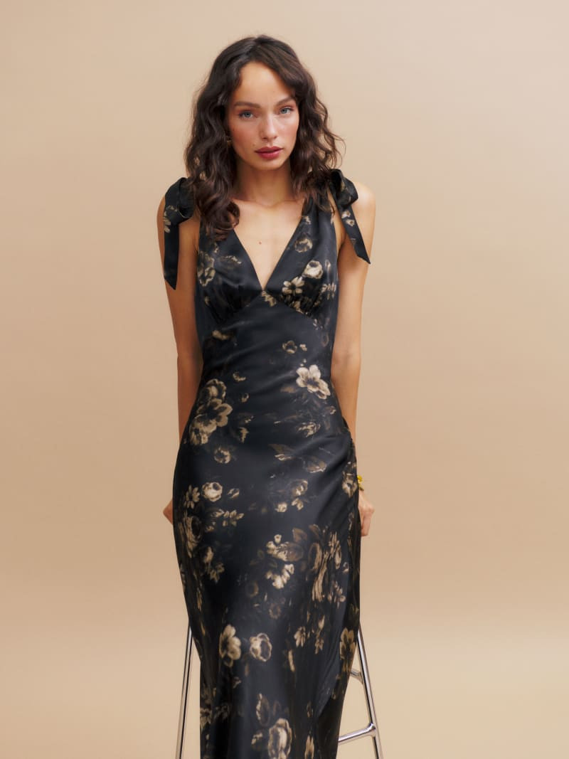 Pernille Silk Dress | Reformation (Global)