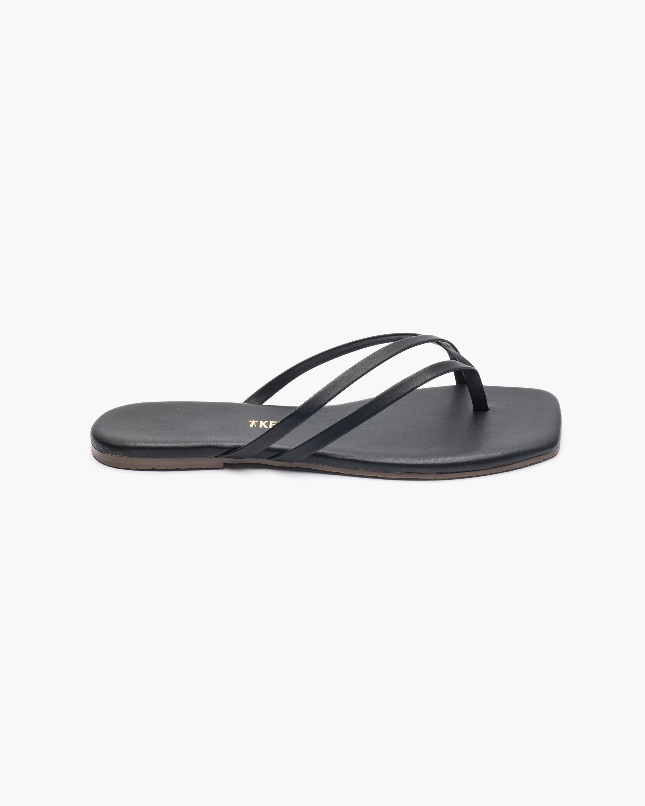 Square Toe Liri in Black | Women's Sandals | TKEES | TKEES