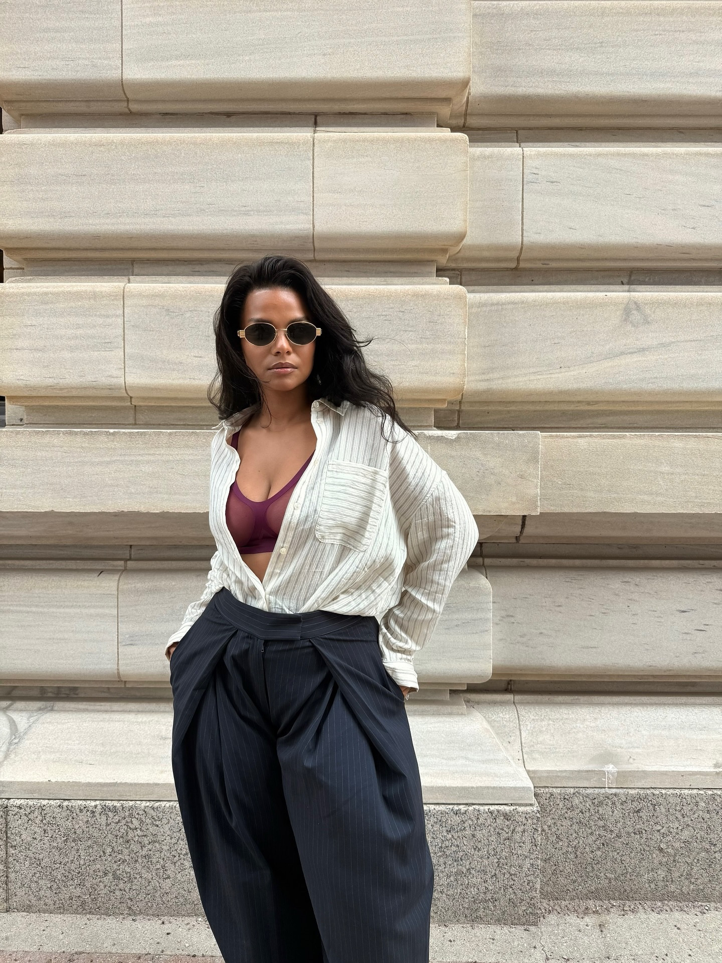 How I styled my new SheerSense Bralette from @spanx 🌹 Made with the lightest, smoothest fabric for total comfort and confidence 🤭 #spanxpartner