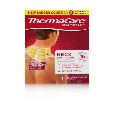 ThermaCare Neck Wrist Shoulder Heatwrap - 4ct | Target