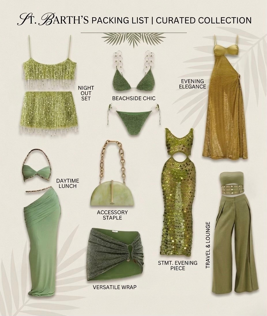 St. Barth’s, but make it a mood. 🌴 Curated pieces from Cult Gaia, Vix Swimwear, and PatBO for everything from beachside chic to sunset dinners—because the itinerary deserves a wardrobe that does the most. ✨

#LTKFestival #LTKootd #LTKTravel