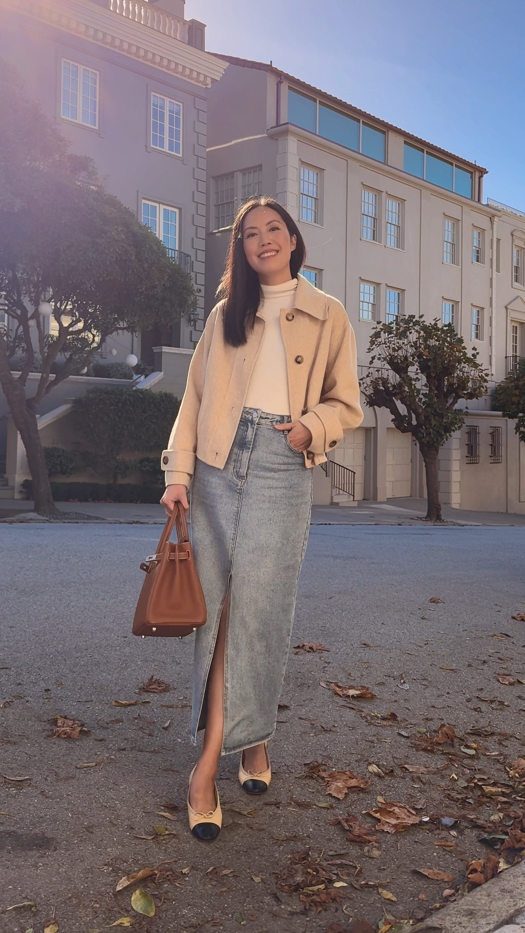 The best fall layer: this tissue turtleneck! I’ve washed it a million times and it still looks and feels so good on. 25% off! 

For the denim skirt, use code ANH20 for an additional discount. 

#LTKSeasonal #LTKCyberWeek #LTKsalealert