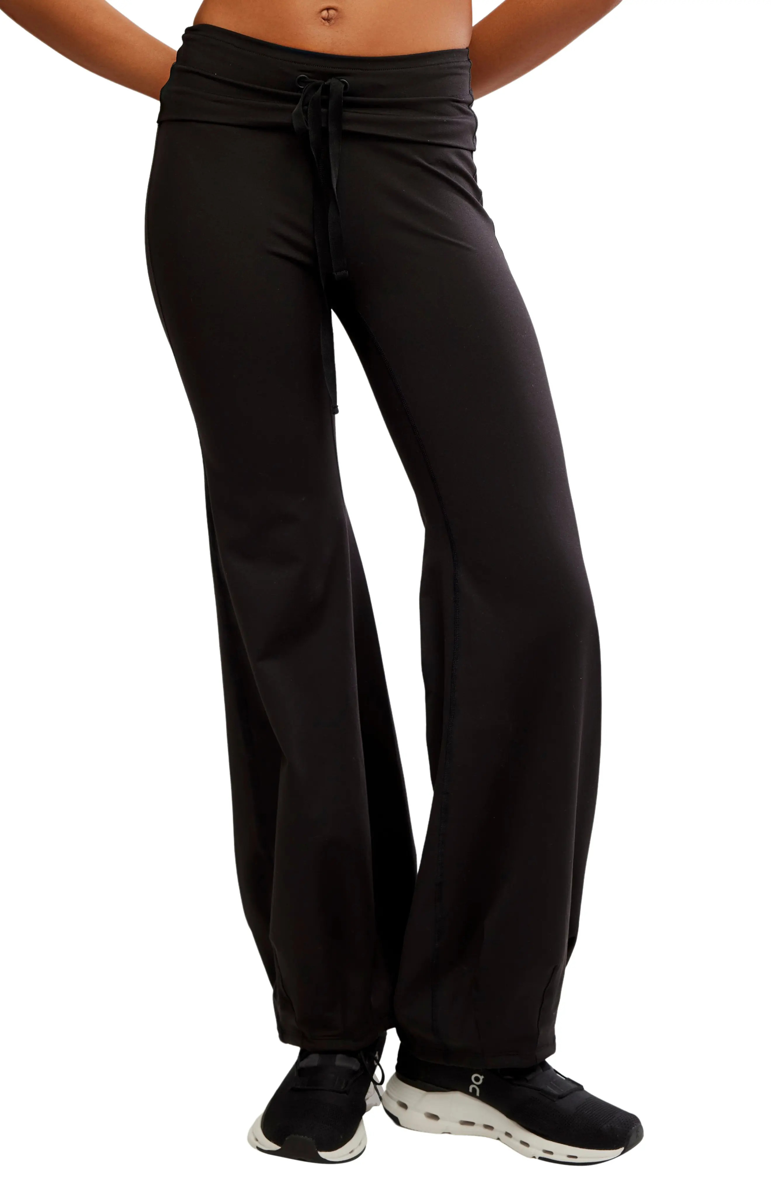 FP Movement Quick Step Drawstring Flare Pants (Women) | Nordstrom | Nordstrom