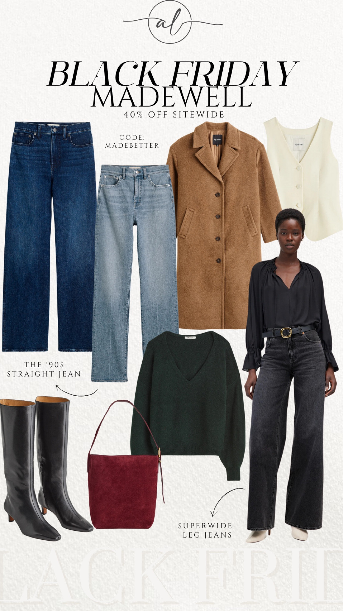 Black Friday at MADEWELL - 40% OFF with code MADEBETTER 

#LTKStyleTip #LTKSeasonal #LTKSaleAlert